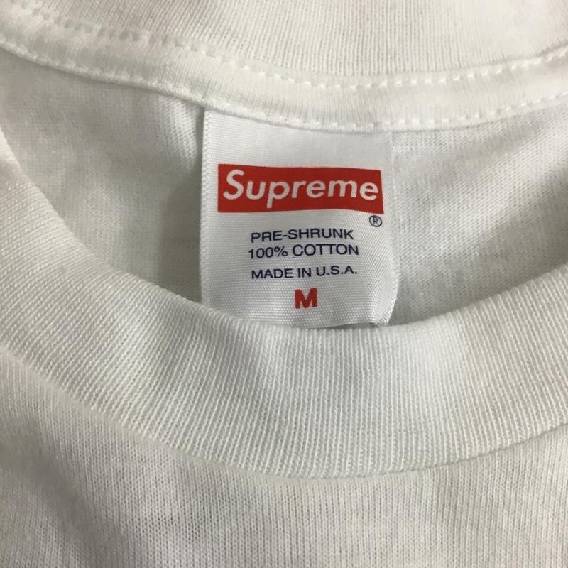 シュプリーム Supreme Tシャツ 半袖 23SS Crown Tee M ロゴ、文字 白 / ホワイト /  メンズ USED 古着 中古 10100147