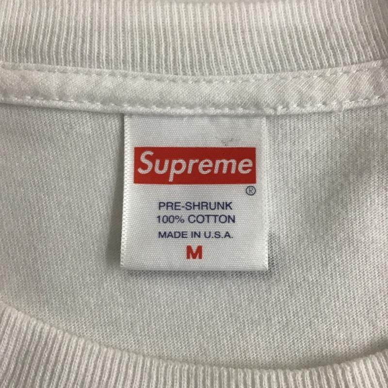 シュプリーム Supreme Tシャツ 半袖 18AW Marvin Gaye Tee M プリント 白 / ホワイト /  メンズ USED 古着 中古 10100148