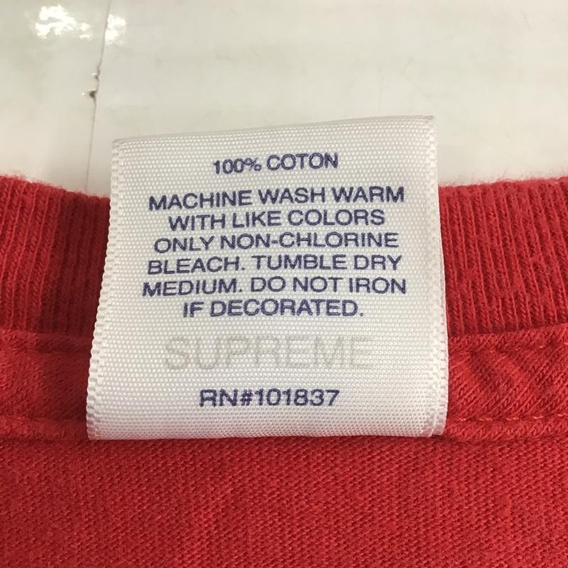 シュプリーム Supreme Tシャツ 半袖 20SS SOCIAL TEE L プリント 赤 / レッド /  メンズ USED 古着 中古 10100149