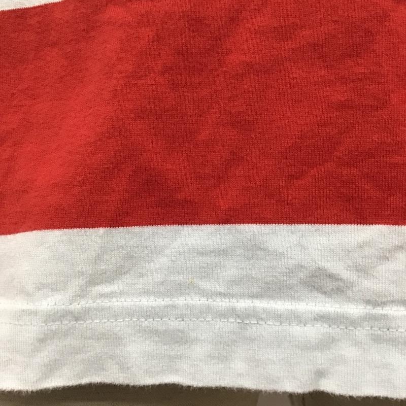 シュプリーム Supreme Tシャツ 半袖 クルーネック 胸ポケット S ボーダー柄 赤 / レッド / X 水色 / ライトブルー /  メンズ USED 古着 中古 10100150