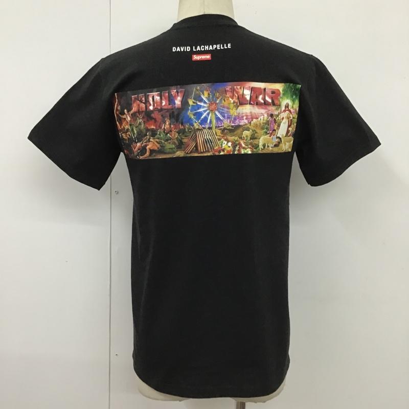 シュプリーム Supreme Tシャツ 半袖 David LaChapelle Holy War Tee HOLY WAR S プリント 黒 / ブラック /  メンズ USED 古着 中古 10100167