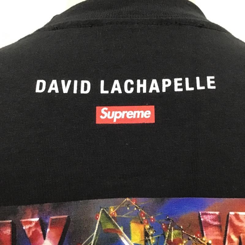 シュプリーム Supreme Tシャツ 半袖 David LaChapelle Holy War Tee HOLY WAR S プリント 黒 / ブラック /  メンズ USED 古着 中古 10100167