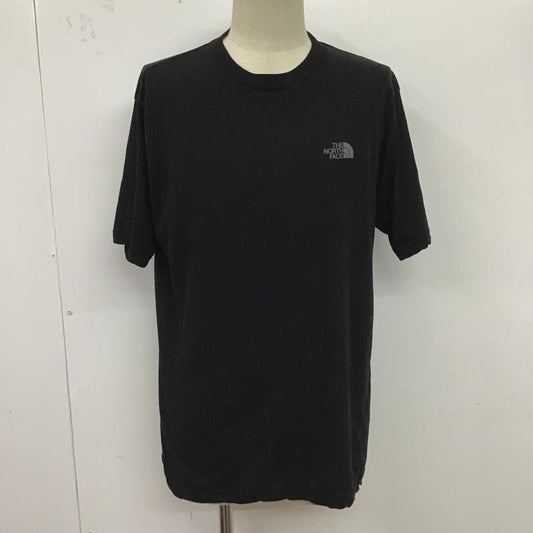 ザノースフェイス THE NORTH FACE Tシャツ 半袖 NT32933 TNFClimbingTee 半袖カットソー プリントTシャツ クルーネックカットソー XL ロゴ、文字 黒 / ブラック /  メンズ USED 古着 中古 10100173