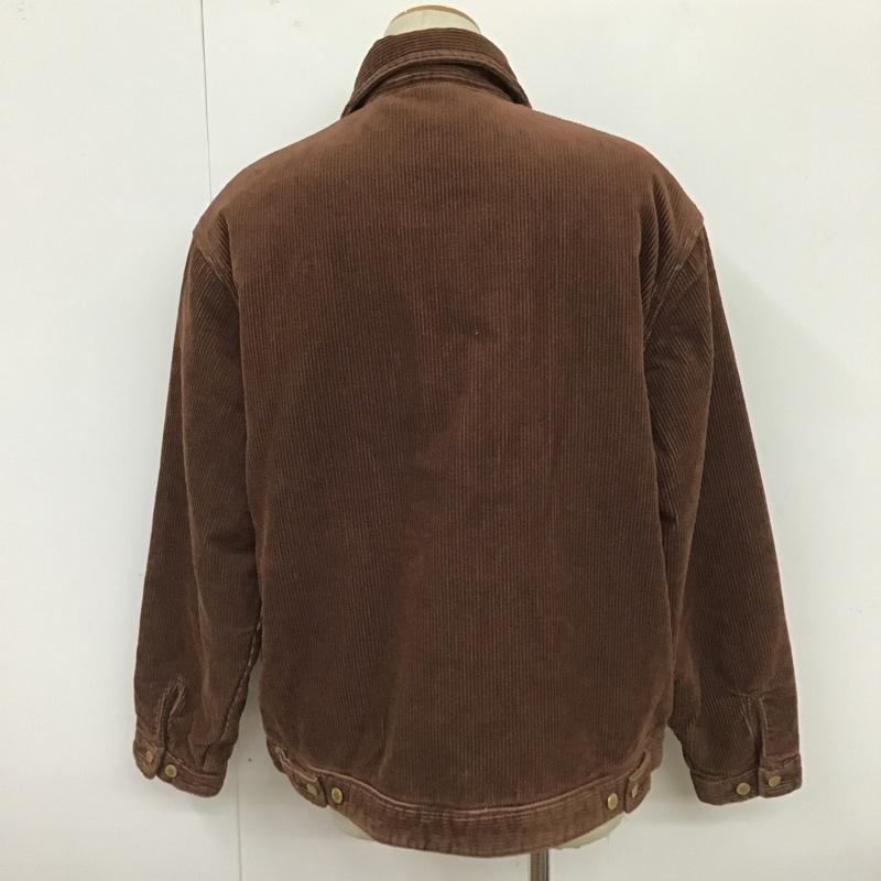 シュプリーム Supreme ジャケット、上着 ジャンパー、ブルゾン J14F222W 2022AW DickiesCorduroyWorkJacket ディッキーズコーデュロイワークジャケット コーデュロイジップアップジャケット L ロゴ、文字 茶 / ブラウン /  メンズ USED 古着 中古 10100185