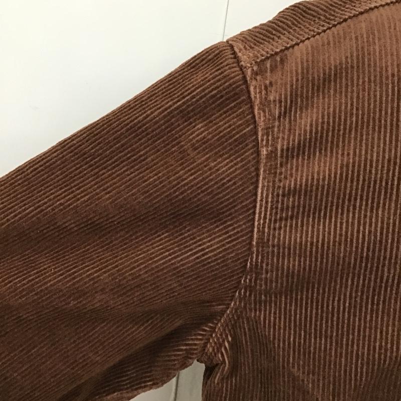 シュプリーム Supreme ジャケット、上着 ジャンパー、ブルゾン J14F222W 2022AW DickiesCorduroyWorkJacket ディッキーズコーデュロイワークジャケット コーデュロイジップアップジャケット L ロゴ、文字 茶 / ブラウン /  メンズ USED 古着 中古 10100185