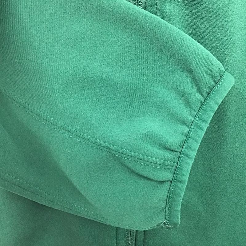 ザノースフェイス THE NORTH FACE ジャケット、上着 ジャンパー、ブルゾン NF0A3VM8 シンダーハードフェイスフリースフルジップジャケット ジップアップジャケット カジュアルジャケット L ロゴ、文字 緑 / グリーン /  メンズ USED 古着 中古 10100233