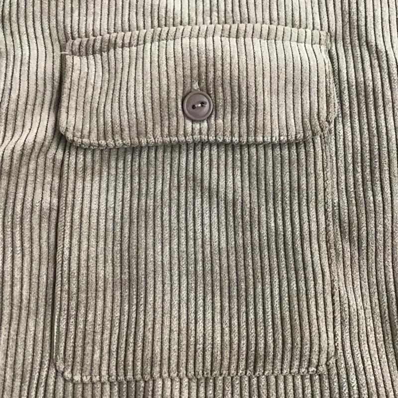 アズールバイマウジー AZUL BY MOUSSY シャツ、ブラウス 長袖 250DAS30-052H ソフトコーデュロイシャツ 長袖シャツ カラーシャツ カジュアルシャツ M 無地 茶 / ブラウン /  レディース USED 古着 中古 10100254