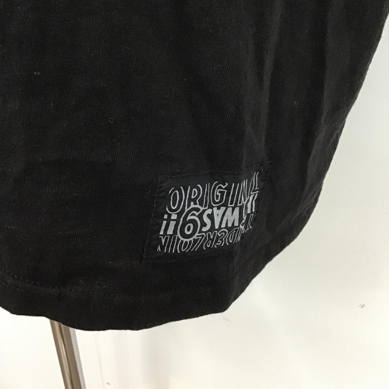 テンダーロイン TENDERLOIN Tシャツ 半袖 半袖カットソー プリントTシャツ クルーネックカットソー L プリント 黒 / ブラック /  メンズ USED 古着 中古 10100263