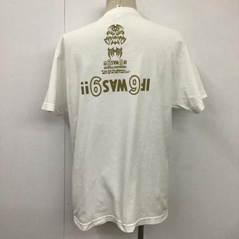 テンダーロイン TENDERLOIN Tシャツ 半袖 半袖カットソー プリントTシャツ クルーネックカットソー L プリント 白 / ホワイト /  メンズ USED 古着 中古 10100266