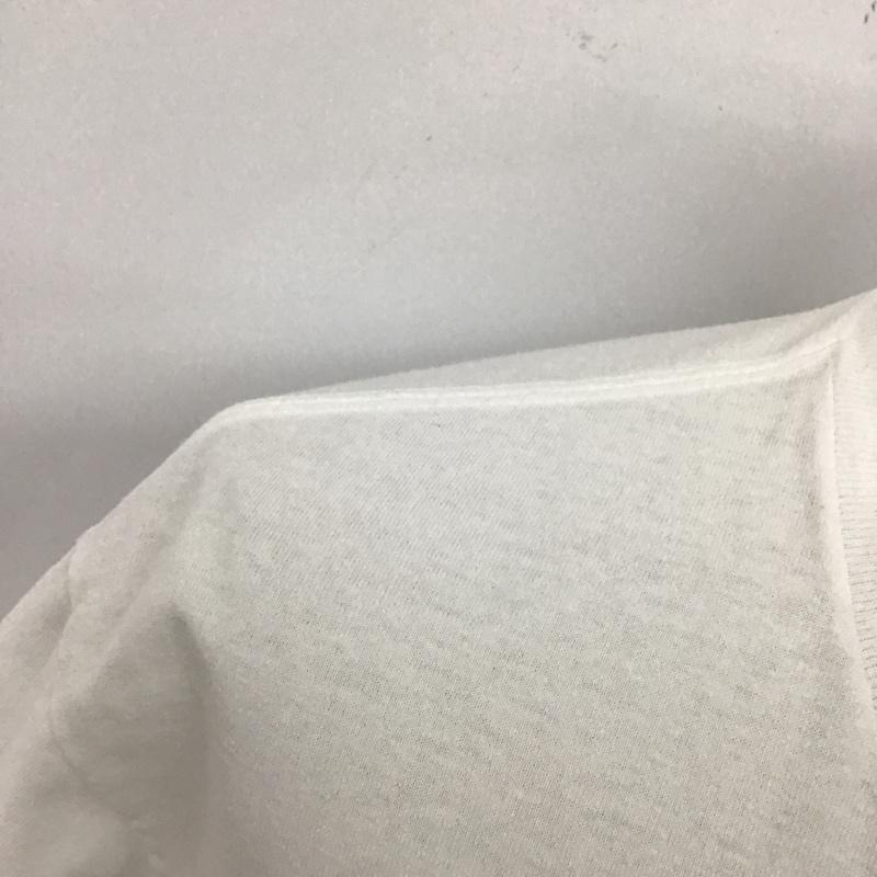 テンダーロイン TENDERLOIN Tシャツ 半袖 半袖カットソー プリントTシャツ クルーネックカットソー L プリント 白 / ホワイト /  メンズ USED 古着 中古 10100266