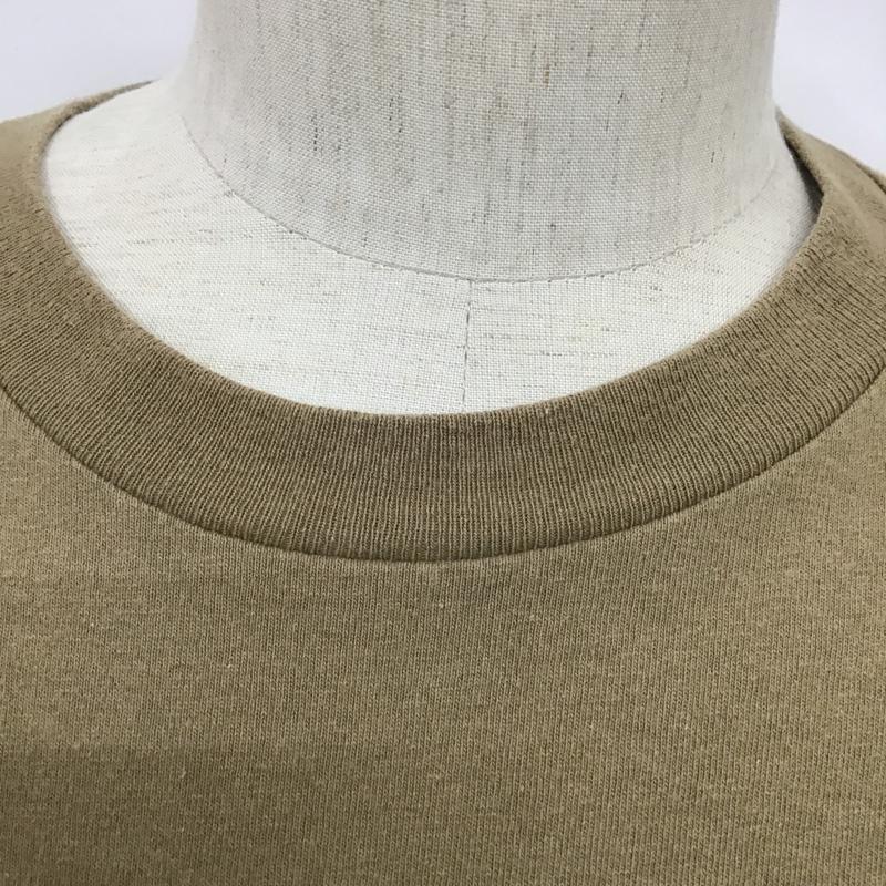 テンダーロイン TENDERLOIN Tシャツ 半袖 L プリント 茶 / ブラウン /  メンズ USED 古着 中古 10100268