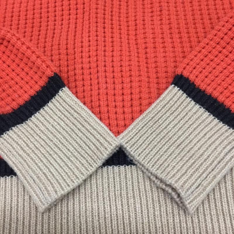 ユニクロ UNIQLO ニット、セーター 長袖 251-457956 ポップコーンニットVネックセーター UNIQLO× MARNI 長袖ニットカットソー セーター M 無地 黒 / ブラック / X ベージュ / ベージュ / X 橙 / オレンジ /  レディース USED 古着 中古 10100279