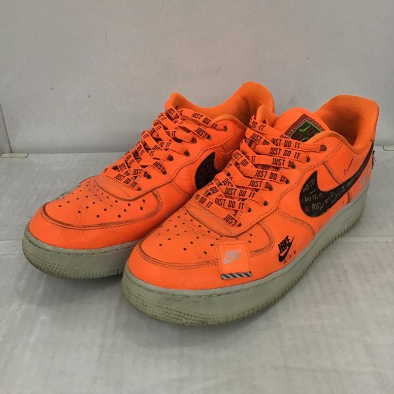 ナイキ NIKE スニーカー スニーカー AR7719-800 AIR FORCE 1 07 PRM JDI 27cm 27.0cm ロゴ、文字 橙 / オレンジ / X 白 / ホワイト / X 黒 / ブラック /  メンズ USED 古着 中古 10100312