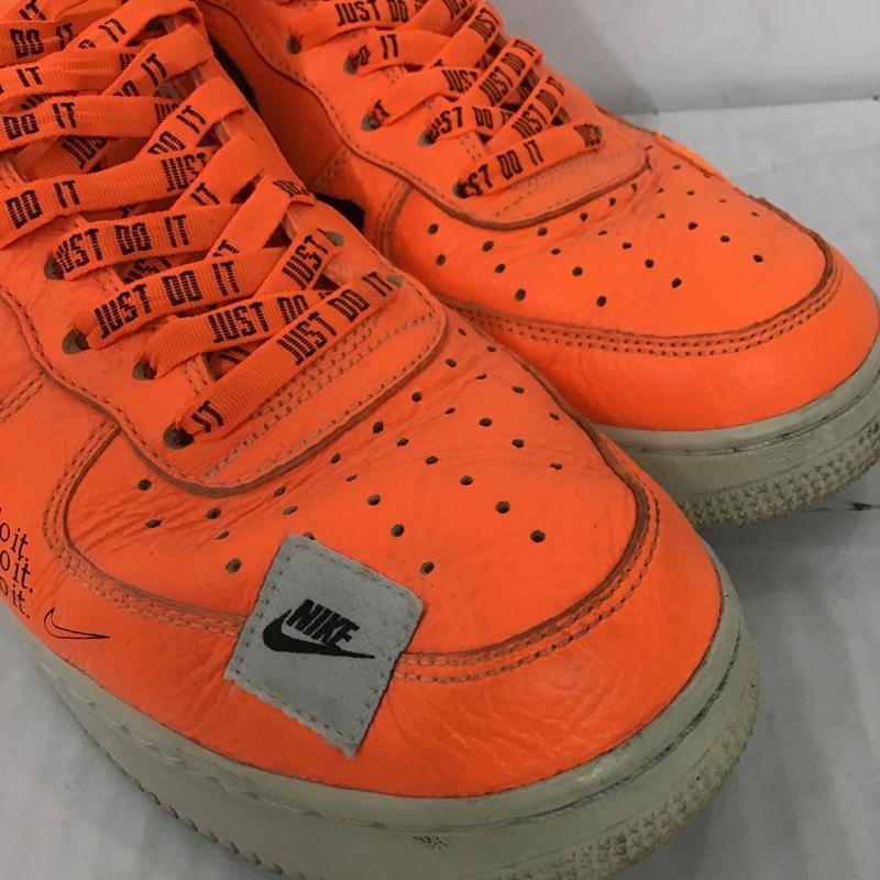 ナイキ NIKE スニーカー スニーカー AR7719-800 AIR FORCE 1 07 PRM JDI 27cm 27.0cm ロゴ、文字 橙 / オレンジ / X 白 / ホワイト / X 黒 / ブラック /  メンズ USED 古着 中古 10100312