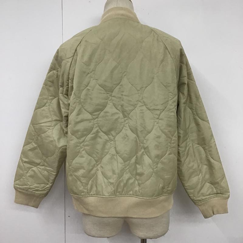 シーグリーン Seagreen ジャケット、上着 ジャンパー、ブルゾン MSEA21A8233-M BIGWAFFLEblouson ジップアップジャケット ラグラン カジュアルジャケット キルティングジャケット 2 無地 ベージュ / ベージュ /  メンズ USED 古着 中古 10100395