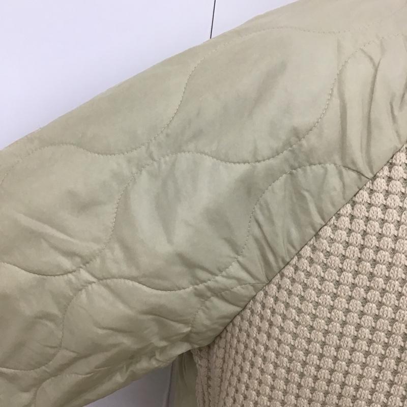 シーグリーン Seagreen ジャケット、上着 ジャンパー、ブルゾン MSEA21A8233-M BIGWAFFLEblouson ジップアップジャケット ラグラン カジュアルジャケット キルティングジャケット 2 無地 ベージュ / ベージュ /  メンズ USED 古着 中古 10100395