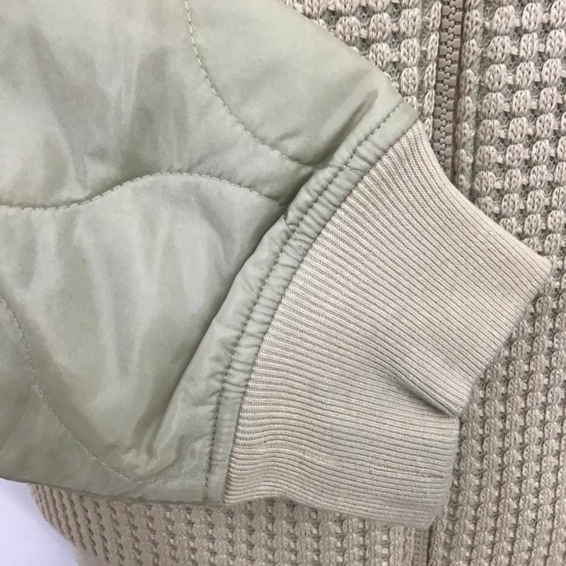 シーグリーン Seagreen ジャケット、上着 ジャンパー、ブルゾン MSEA21A8233-M BIGWAFFLEblouson ジップアップジャケット ラグラン カジュアルジャケット キルティングジャケット 2 無地 ベージュ / ベージュ /  メンズ USED 古着 中古 10100395