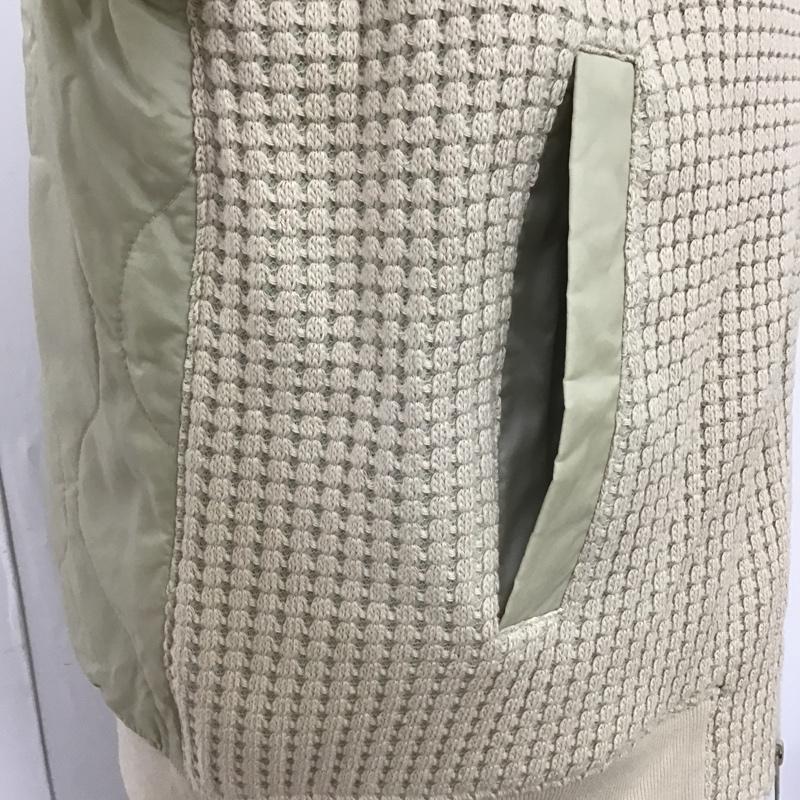 シーグリーン Seagreen ジャケット、上着 ジャンパー、ブルゾン MSEA21A8233-M BIGWAFFLEblouson ジップアップジャケット ラグラン カジュアルジャケット キルティングジャケット 2 無地 ベージュ / ベージュ /  メンズ USED 古着 中古 10100395