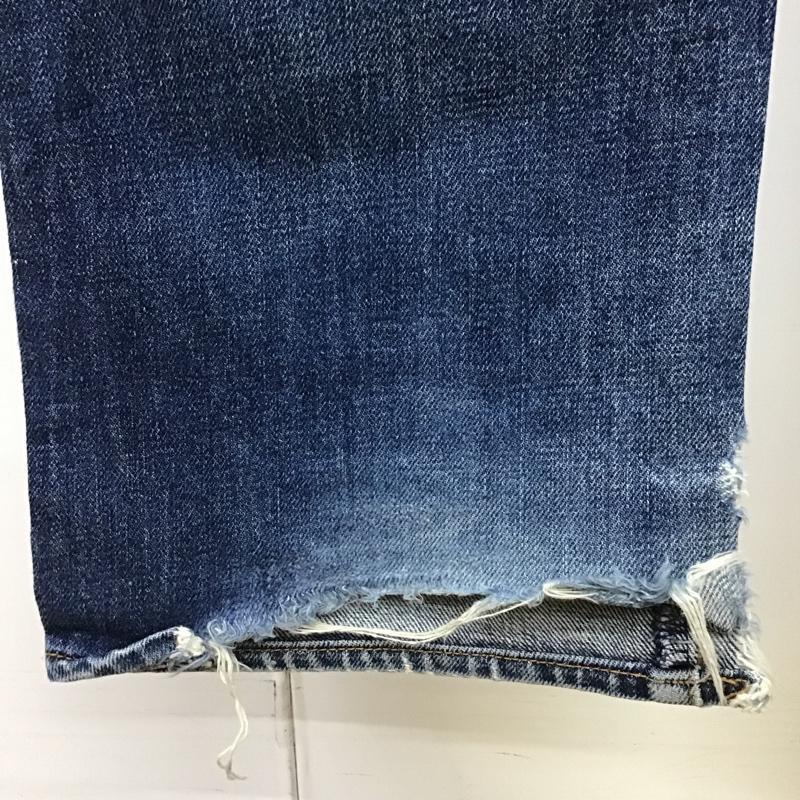 リーバイストラウスアンドコー Levi Strauss & co. パンツ デニム、ジーンズ デニムパンツ ストレートパンツ ワイドパンツ カジュアルパンツ 29インチ 無地 インディゴ / インディゴ /  メンズ USED 古着 中古 10100404