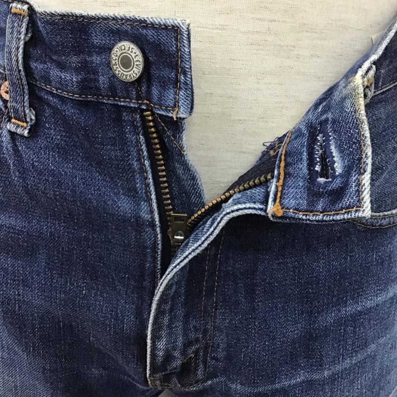 リーバイストラウスアンドコー Levi Strauss & co. パンツ デニム、ジーンズ デニムパンツ ストレートパンツ ワイドパンツ カジュアルパンツ 29インチ 無地 インディゴ / インディゴ /  メンズ USED 古着 中古 10100404