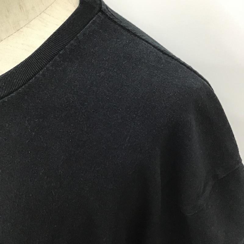 アベイシングエイプ A BATHING APE Tシャツ 半袖 半袖カットソー プリントTシャツ クルーネックカットソー XXL ロゴ、文字 黒 / ブラック /  メンズ USED 古着 中古 10100412