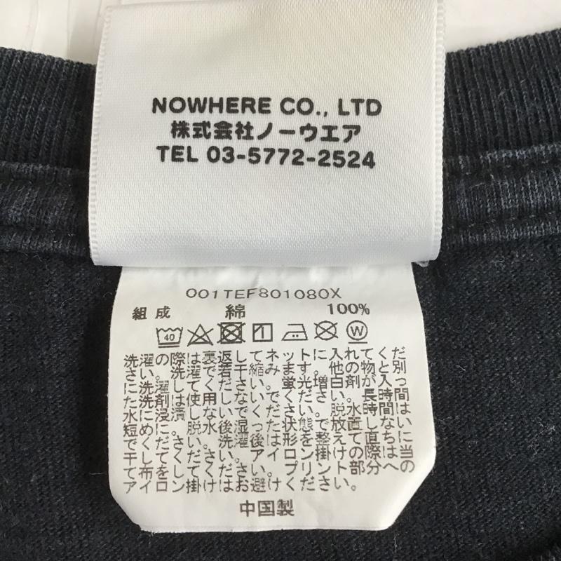 アベイシングエイプ A BATHING APE Tシャツ 半袖 半袖カットソー プリントTシャツ クルーネックカットソー XXL ロゴ、文字 黒 / ブラック /  メンズ USED 古着 中古 10100412