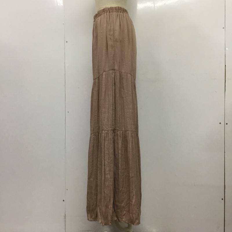 トゥーザシー To the sea ボトムス ボトムス ワイドパンツ ティアードパンツ To the sea M 無地 桃 / ピンク /  レディース USED 古着 中古 10100416