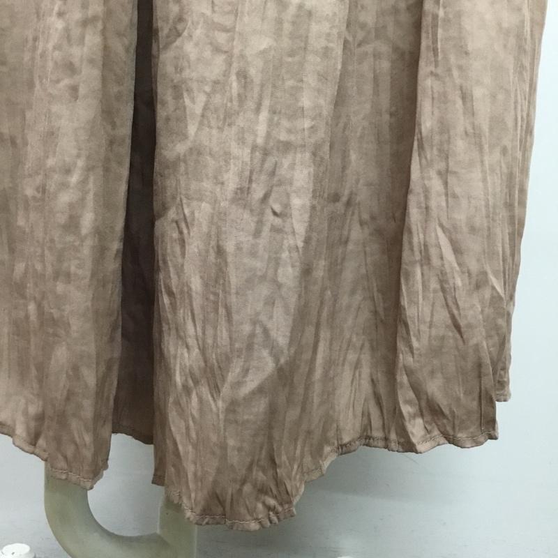 トゥーザシー To the sea ボトムス ボトムス ワイドパンツ ティアードパンツ To the sea M 無地 桃 / ピンク /  レディース USED 古着 中古 10100416