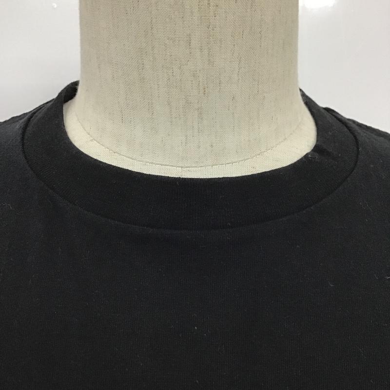 アベイシングエイプ A BATHING APE Tシャツ 半袖 クルーネック プリント XL ロゴ、文字 黒 / ブラック /  メンズ USED 古着 中古 10100426