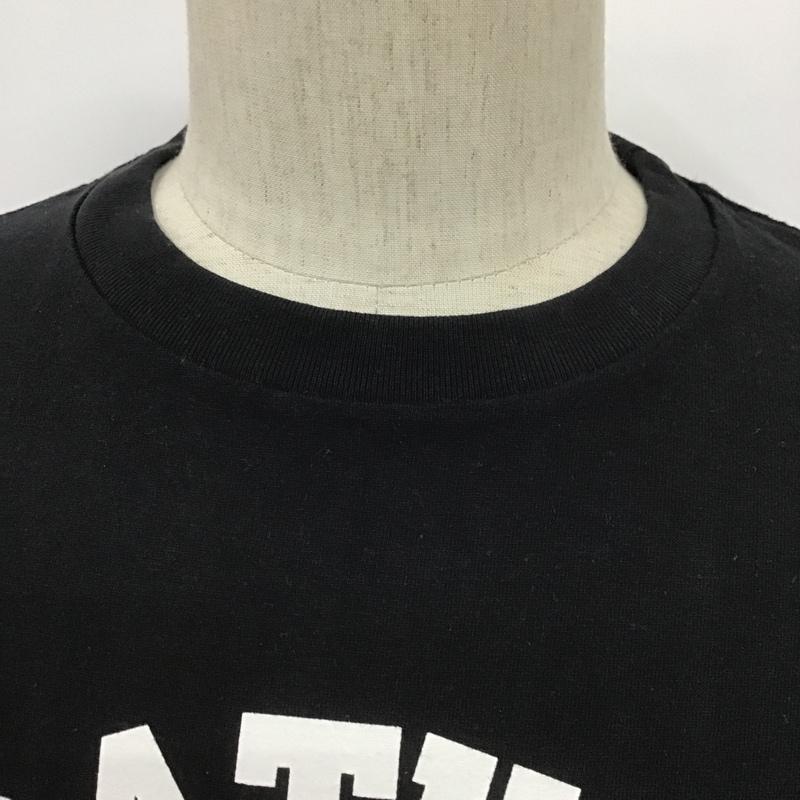 アベイシングエイプ A BATHING APE Tシャツ 半袖 クルーネック プリント XL ロゴ、文字 黒 / ブラック /  メンズ USED 古着 中古 10100428