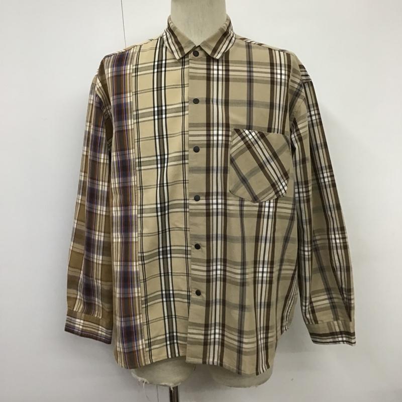 ビームス ハート BEAMS HEART シャツ、ブラウス 長袖 42-11-0453-413 チェッククレイジービッグシャツ S チェック マルチカラー / マルチカラー /  メンズ USED 古着 中古 10100432