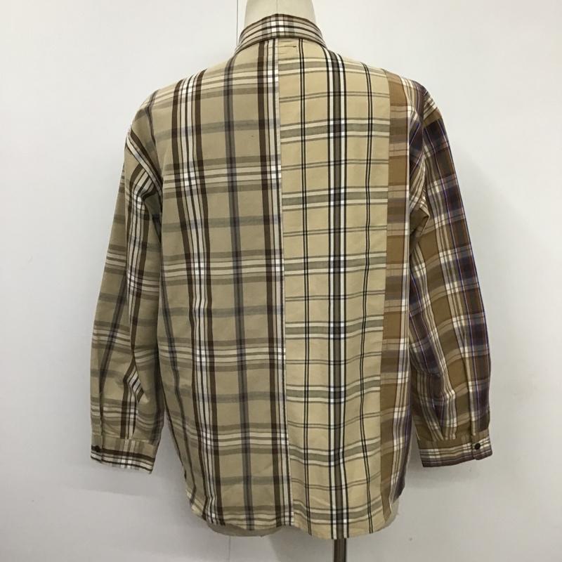 ビームス ハート BEAMS HEART シャツ、ブラウス 長袖 42-11-0453-413 チェッククレイジービッグシャツ S チェック マルチカラー / マルチカラー /  メンズ USED 古着 中古 10100432