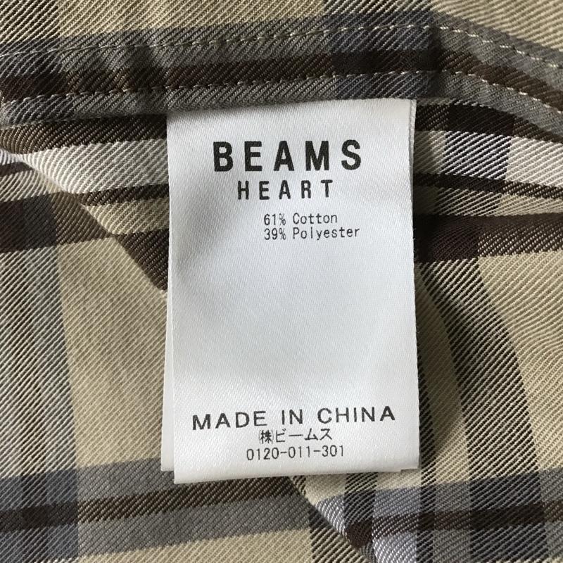 ビームス ハート BEAMS HEART シャツ、ブラウス 長袖 42-11-0453-413 チェッククレイジービッグシャツ S チェック マルチカラー / マルチカラー /  メンズ USED 古着 中古 10100432