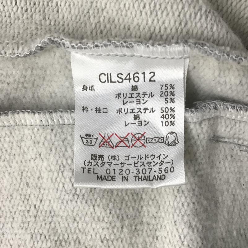 チャンピオン Champion カーディガン 長袖 L 無地 灰 / グレー /  メンズ USED 古着 中古 10100454