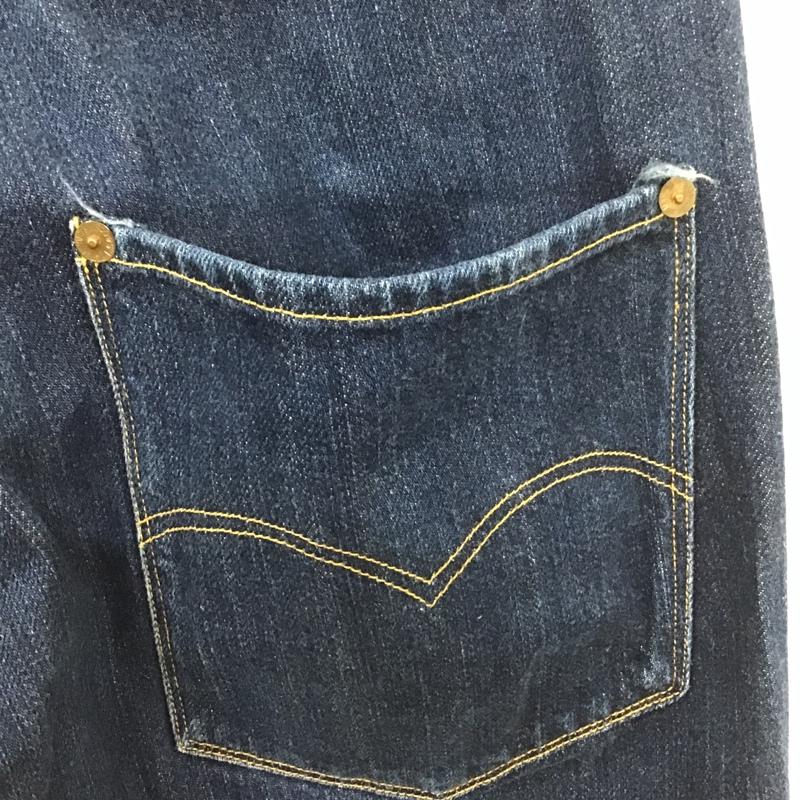 リーバイス Levi's パンツ デニム、ジーンズ 125-0024 30インチ 無地 インディゴ / インディゴ /  メンズ USED 古着 中古 10100458