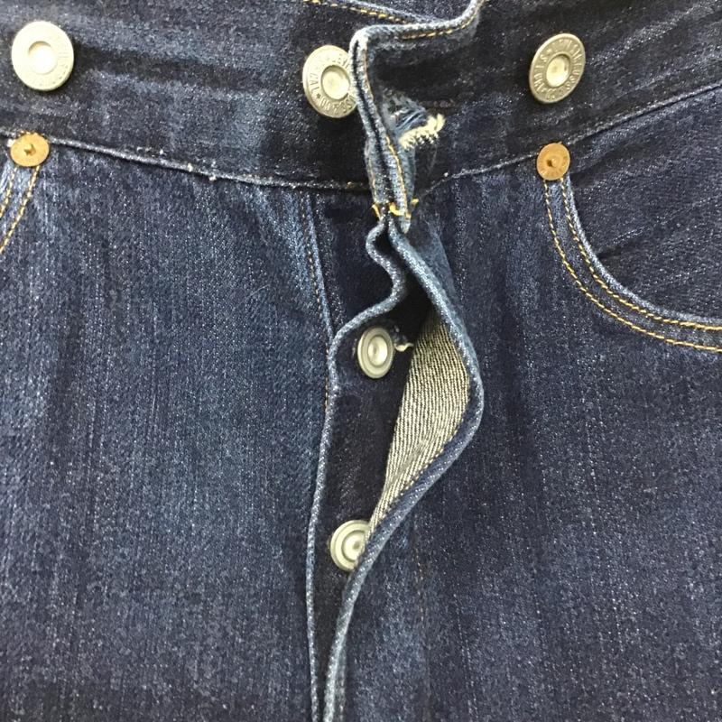 リーバイス Levi's パンツ デニム、ジーンズ 125-0024 30インチ 無地 インディゴ / インディゴ /  メンズ USED 古着 中古 10100458