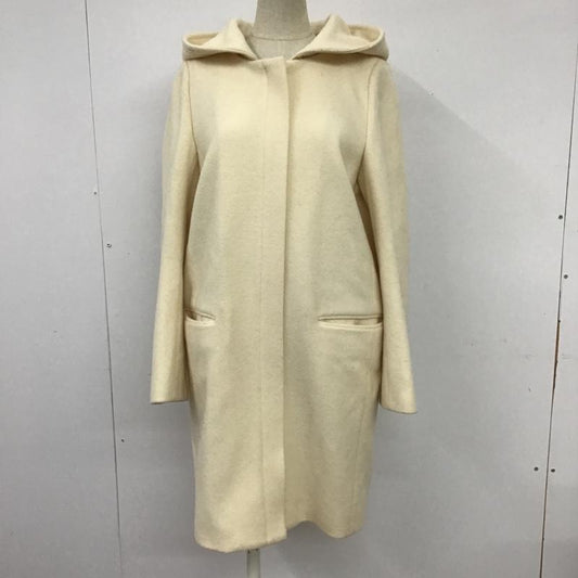 ナチュラルビューティーベーシック NATURAL BEAUTY BASIC コート コート一般 017-6252001 M 無地 オフホワイト / オフホワイト /  レディース USED 古着 中古 10100472