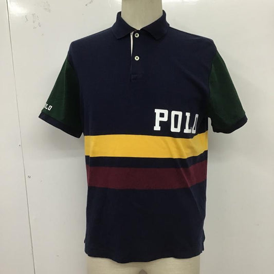 ポロラルフローレン POLO RALPH LAUREN ポロシャツ 半袖 M プリント マルチカラー / マルチカラー /  メンズ USED 古着 中古 10100545