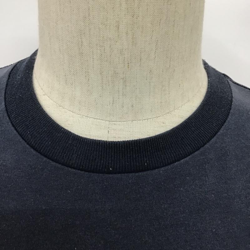 ザノースフェイス THE NORTH FACE Tシャツ 半袖 プリントt M プリント 紺 / ネイビー /  メンズ USED 古着 中古 10100548