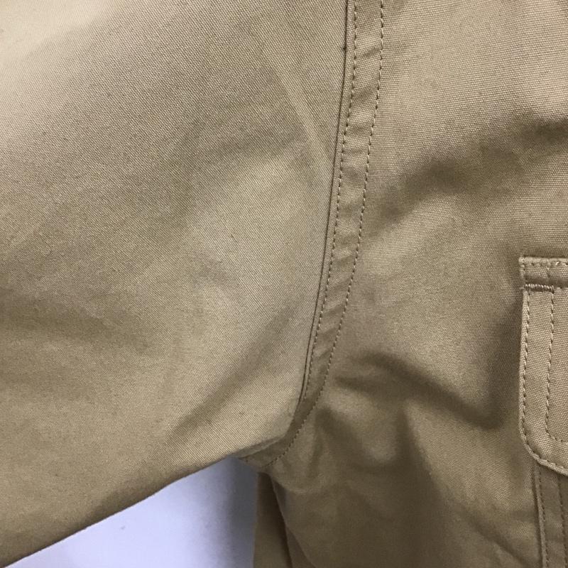 アベイシングエイプ A BATHING APE シャツ、ブラウス 長袖 ボーイスカウトシャツ L 無地 ベージュ / ベージュ /  メンズ USED 古着 中古 10100562