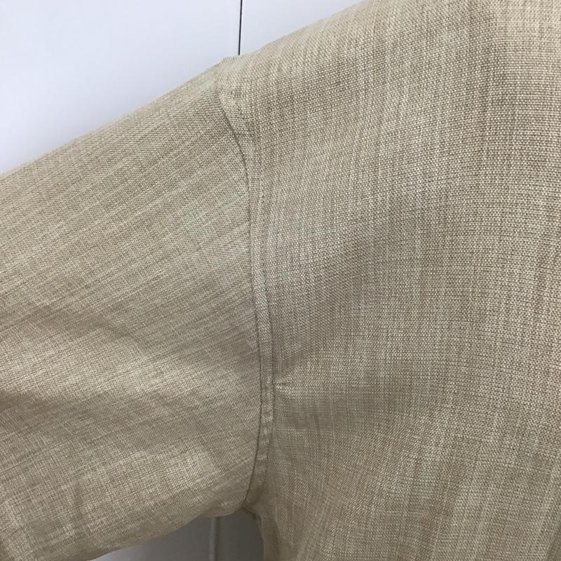 フリークスストア FREAK'S STORE シャツ、ブラウス 半袖 202-1030 半袖シャツ カラーシャツ カジュアルシャツ 無地シャツ M 無地 ベージュ / ベージュ /  メンズ USED 古着 中古 10100581