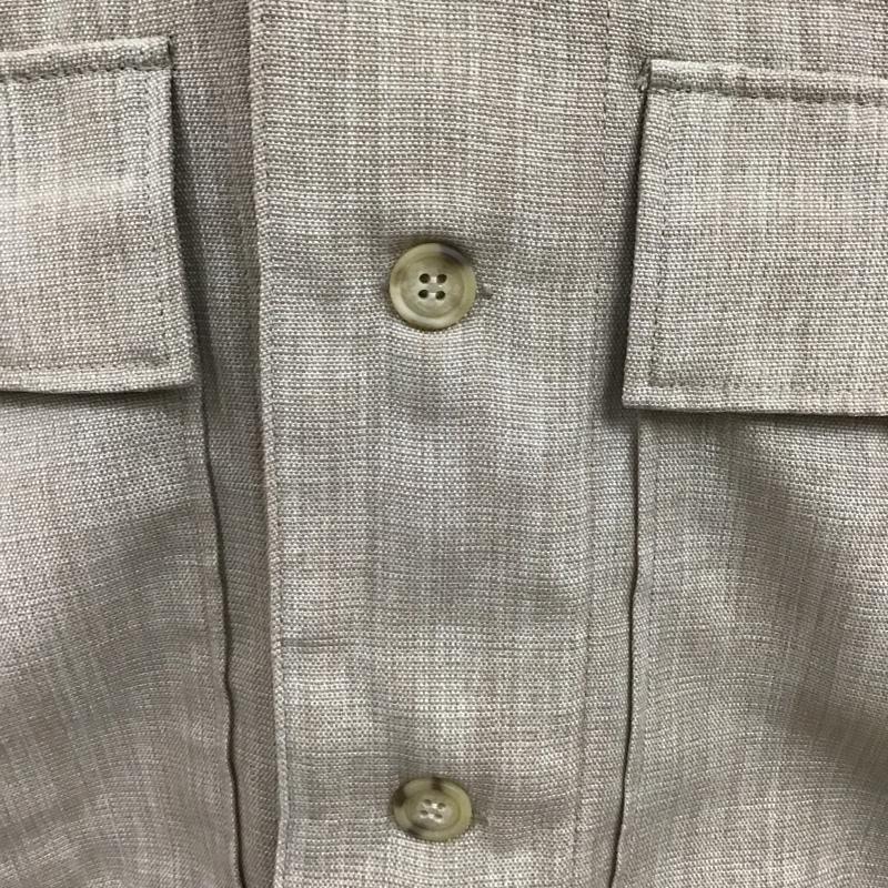 フリークスストア FREAK'S STORE シャツ、ブラウス 半袖 202-1030 半袖シャツ カラーシャツ カジュアルシャツ 無地シャツ M 無地 ベージュ / ベージュ /  メンズ USED 古着 中古 10100581