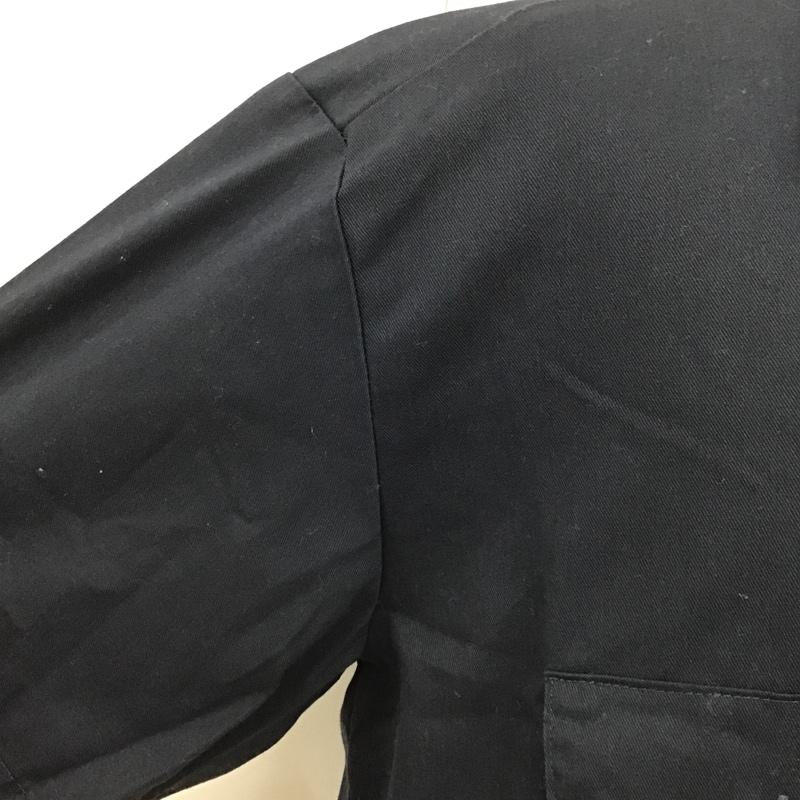 ディッキーズ Dickies シャツ、ブラウス 半袖 半袖シャツ カラーシャツ カジュアルシャツ 無地シャツ L 無地 紺 / ネイビー /  メンズ USED 古着 中古 10100594
