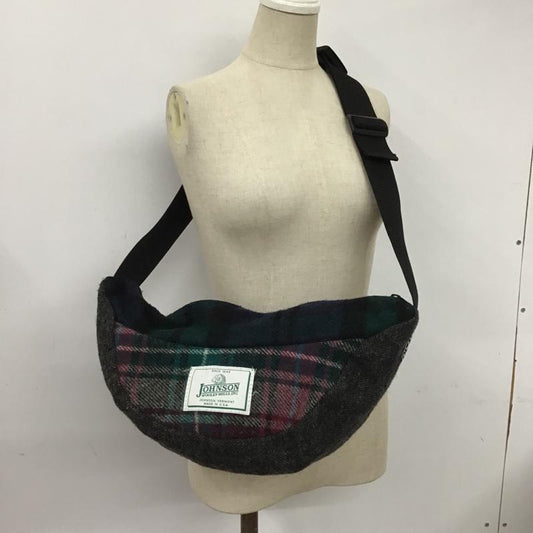 エックスガール X-girl ショルダーバッグ ショルダーバッグ JOHNSON BODY BAG チェック 灰 / グレー /  レディース USED 古着 中古 10100607