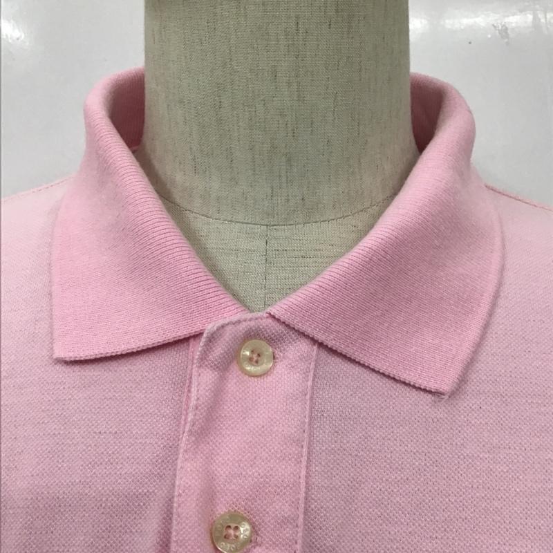 ポロバイラルフローレン Polo by RALPH LAUREN ポロシャツ 半袖 ビッグポニー XL 刺繍 桃 / ピンク /  メンズ USED 古着 中古 10100616