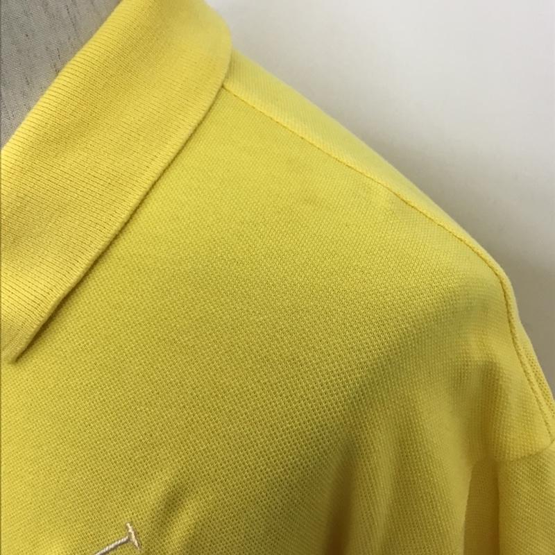 ポロバイラルフローレン Polo by RALPH LAUREN ポロシャツ 半袖 ビッグポニー L 刺繍 黄 / イエロー /  メンズ USED 古着 中古 10100617