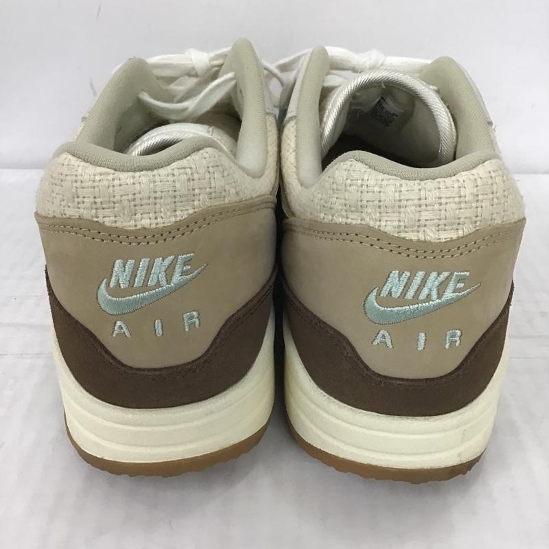 ナイキ NIKE スニーカー スニーカー FD5088-200 AIR MAX 1 PRM 28.5cm 28.5cm ロゴ、文字 ベージュ / ベージュ / X ダークブラウン / ダークブラウン / X 薄緑 / ライトグリーン /  メンズ USED 古着 中古 10100625