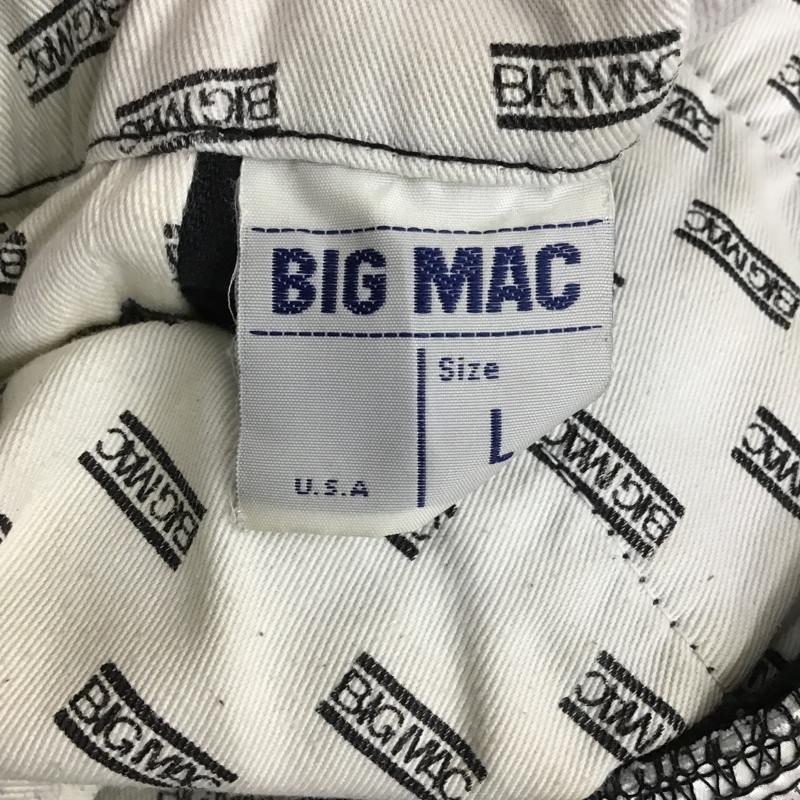 ビックマック BIGMAC パンツ ワークパンツ、ペインターパンツ コーデュロイ ワークパンツ L 無地 黒 / ブラック /  メンズ USED 古着 中古 10100639