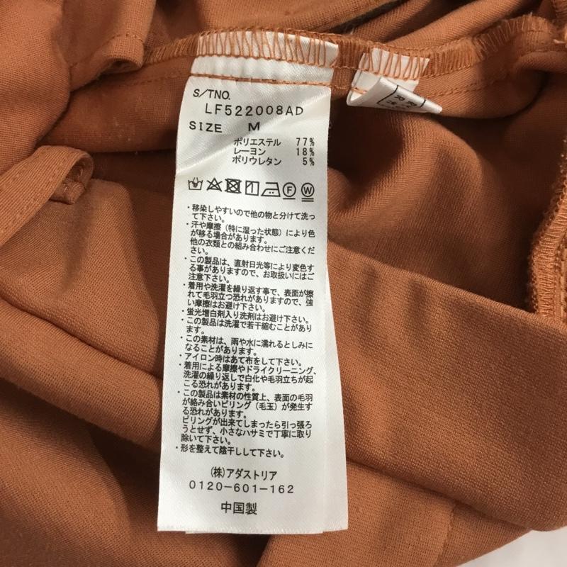 ローリーズファーム LOWRYS FARM ボトムス ボトムス LF522008AD ポンチピンタックイージーパンツ M 無地 橙 / オレンジ /  レディース USED 古着 中古 10100655