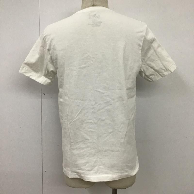 ユニクロ UNIQLO Tシャツ 半袖 341-194457 FUTURA コラボ M 総柄 白 / ホワイト /  メンズ USED 古着 中古 10100667